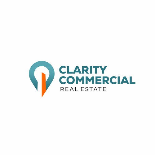 Logo + Brand Guide for Clarity Commercial Real Estate Design by Brain.co