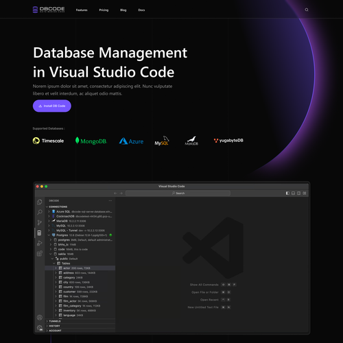 Features page design for existing web site Design by Mahrus 180