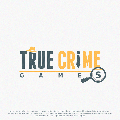 Creative, Clean, Modern Logo for a True Crime Games Online Shop Design von Kris1923