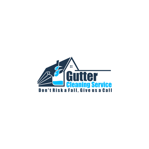 Gutter Cleaning Company need EASY TO READ logo Logo design contest