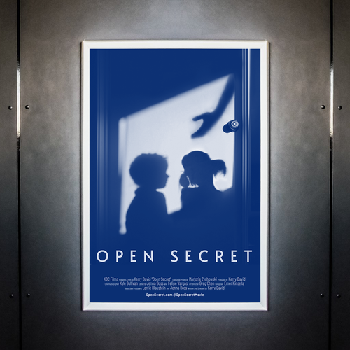 Design a poster for the documentary Open Secret Design by CreamCreative