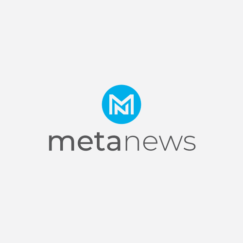 Design a logo for a web3 News platform called MetaNews Design by atmeka