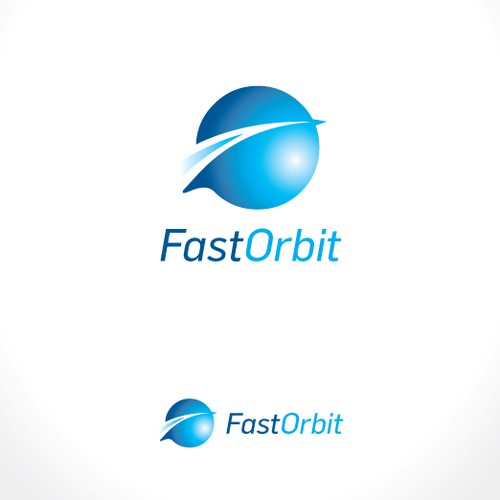 logo for Fast Orbit, LLC Design by Brayo