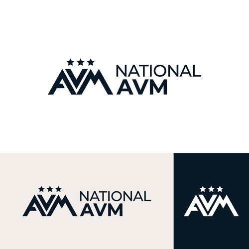 Logo National AVM Design by Faisu Graphics