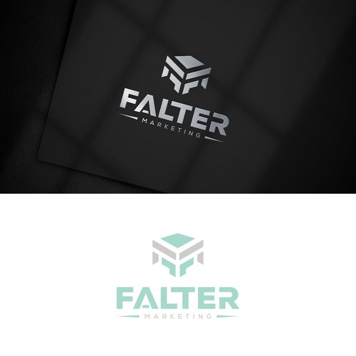 Falter Marketing Logo Design by Rhinodesigners79