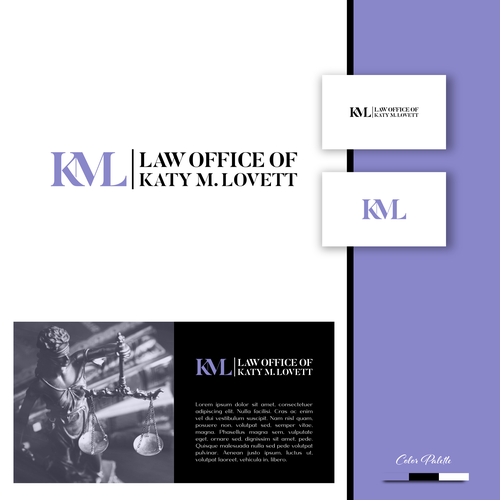 Small family law firm opening in Texas needs logo and website Design by Direwolf Design