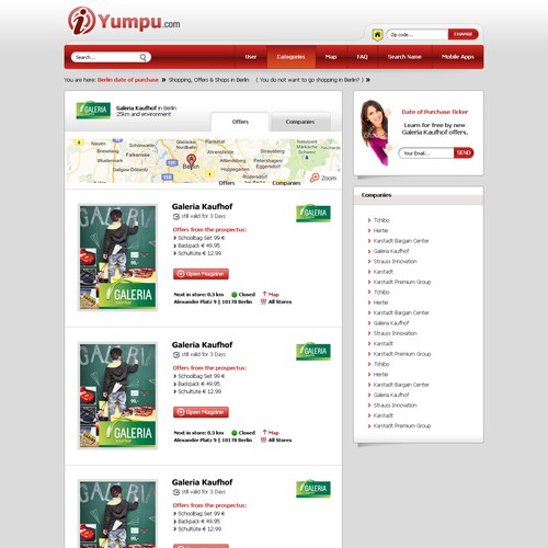 Create the next website design for yumpu.com Webdesign  Design von designers.dairy™