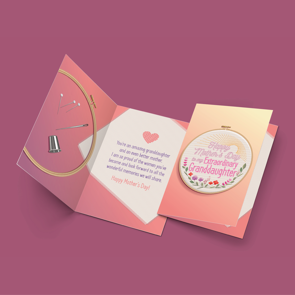 Diseño de Nat Herrera titulado "Mother's Day Card"