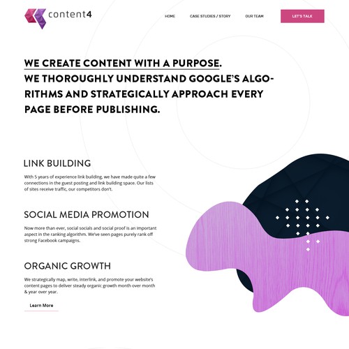 Web page design contest entry by Ananya Roy