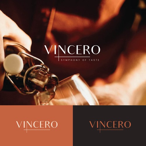 Design Making a logo in a restaurant (Name is VINCERO) por BeGood Studio