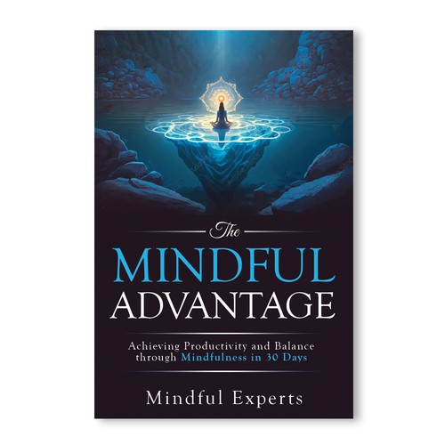 Book cover for a non-fiction self-help book about Mindfulness Diseño de Rashmita