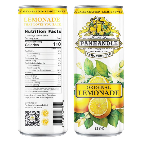 Lemonade can label