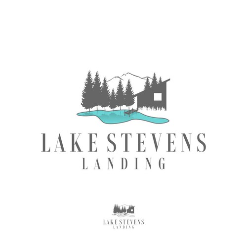 Designs Logo for Lake Stevens Landing New Commercial Real Estate Project Logo design contest