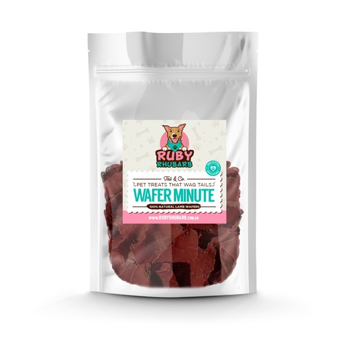 Ruby Rhubarb new product Labels Design by lunierebynik