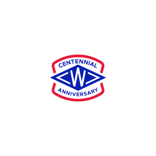 Centennial Anniversary Logo-ontwerp door hwa_dsgn