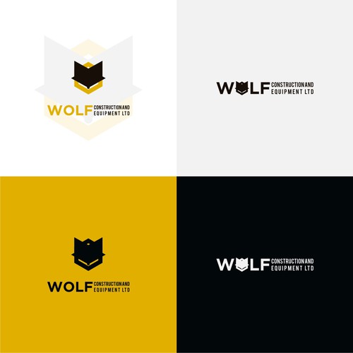 Wolf Construction and Equipment Design by b2creative