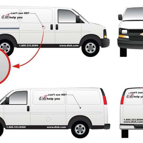 V&S 002 ~ REDESIGN THE DISH NETWORK INSTALLATION FLEET Design by zephcrazy