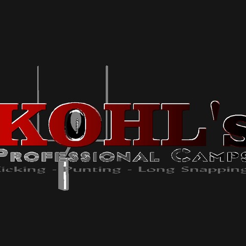 Kohl's kicking camps, Logo design contest