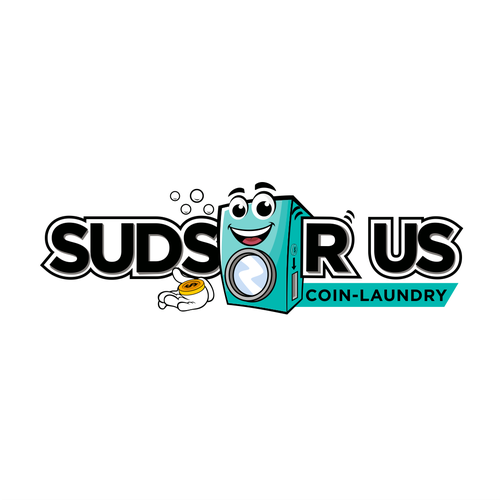 Design a logo for a fluff and fold coin laundry name