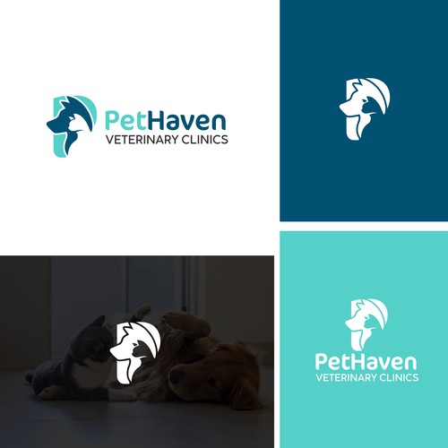 PetHaven Veterinary Clinics Logo Contest Diseño de Web Hub Solution