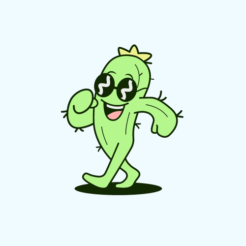 Illustrated Character Logo for Newsletter Design by AdriánKG