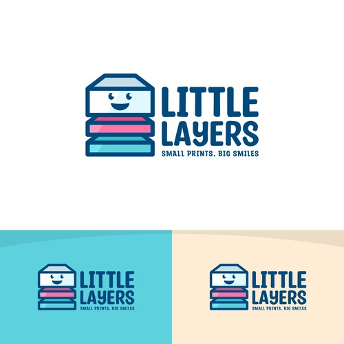 Design a playful and creative logo for a kids’ 3D printing company Design by NuriCreative