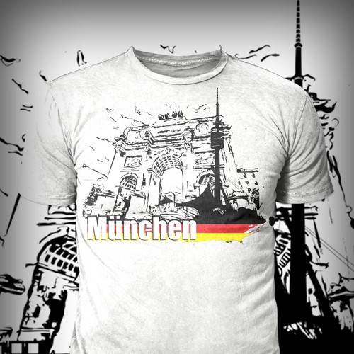 "Looking for a new „München” T-Shirt (see description for details)" winning T-shirt by OpheRocklab