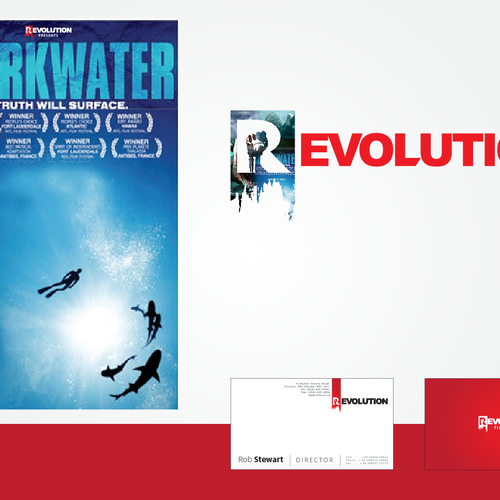 Logo Design for 'Revolution' the MOVIE! Design by creativica design℠