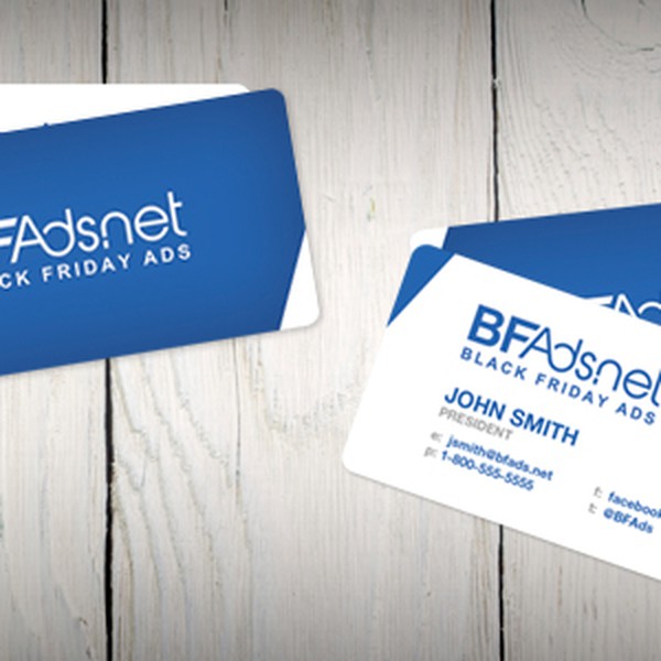 Business Card for an Online Shopping Site