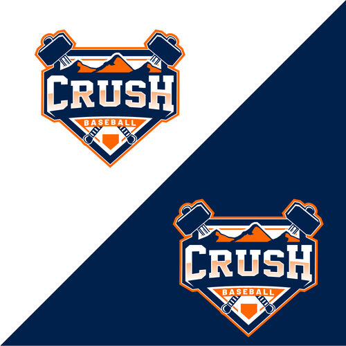 Central Oregon Crush Baseball Diseño de Gandesign