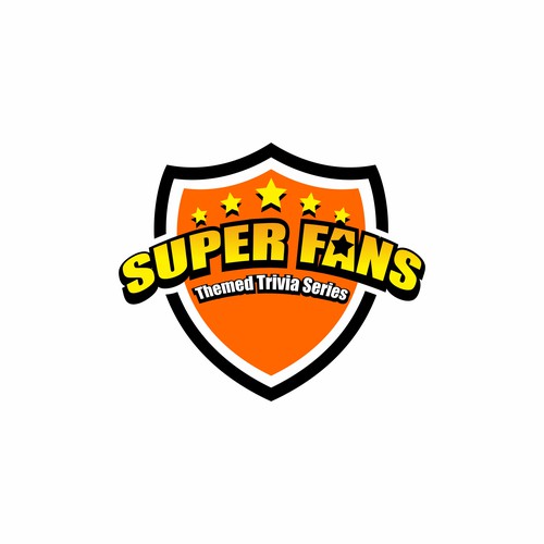 SUPER FANS Theme Trivia Series Logo Design by Hoki™