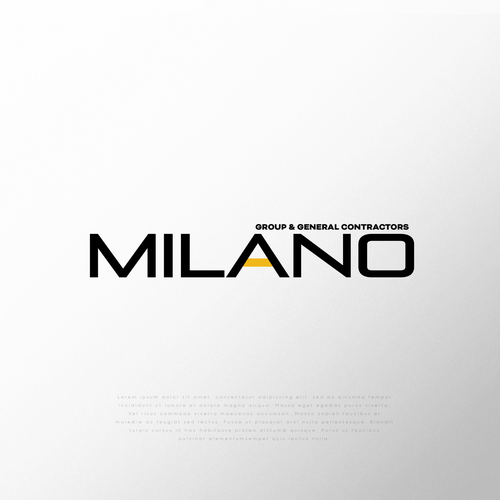 Milano Group logo refresh/modification Design by Michael San Diego CA