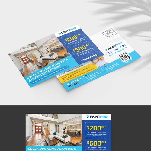 Postcard, flyer or print contest entry by Krishna Arts