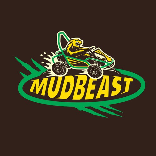 Design di Mud Beast!  Logo needed for a new line of off-road Go-Karts for kids di @elcontrolx