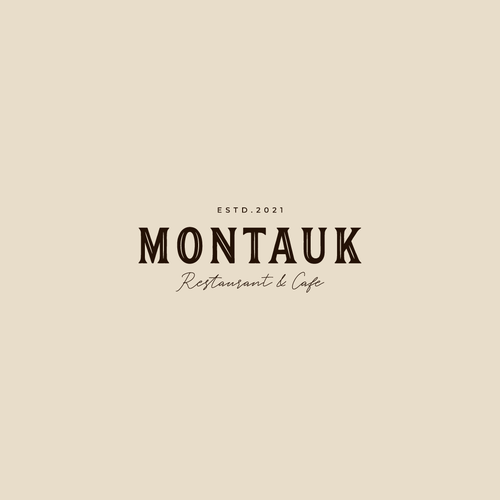 Montauk Logo Design by Saad NAOUAL