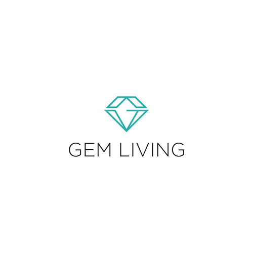 Geometrical, minimalist, modern brand design for Gem Living Design by muhammad_