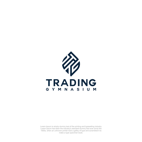 Logo for "Trading Gymnasium" for a stock market company Design by GAM'Design