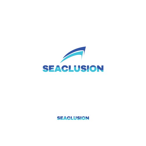 Luxury Yacht Logo Creation - Seaclusion Yacht Charters Design réalisé par Mosarofs