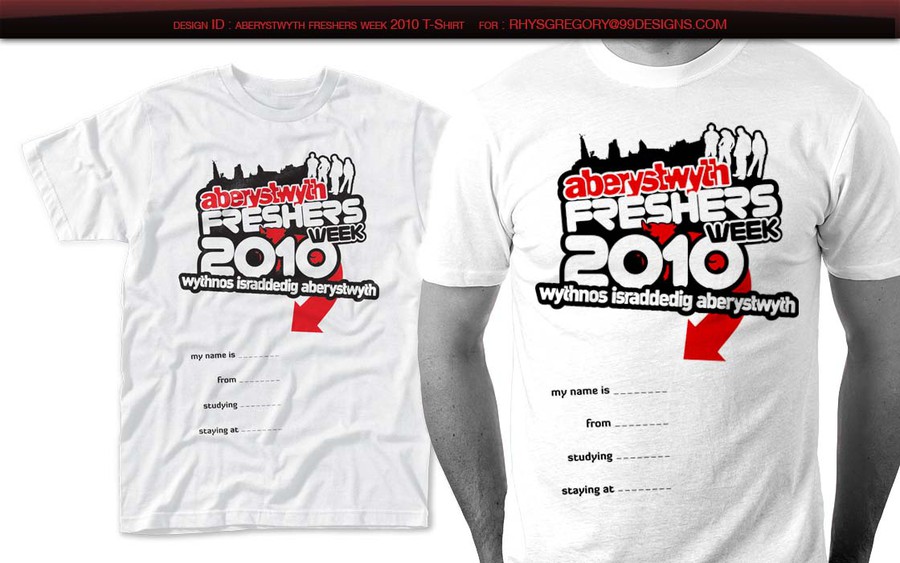 University Freshers T-Shirt | T-shirt contest