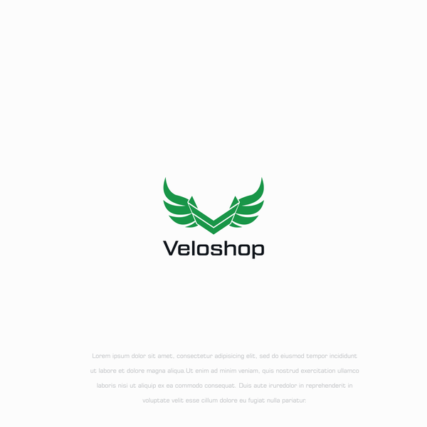 Design by Logosix titled "Veloshop"