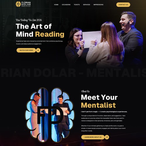 Web page design contest entry by FixInc