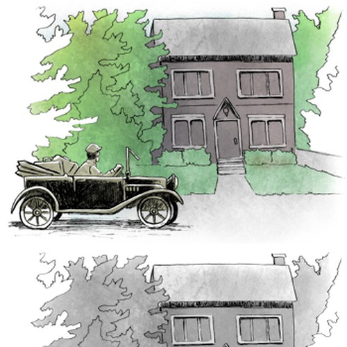 Illustrations For First Chapter Of The Great Gatsby Illustration Or Graphics Contest 99designs