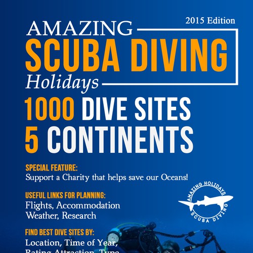 eMagazine/eBook (Scuba Diving Holidays) Cover Design Design von T.Primada