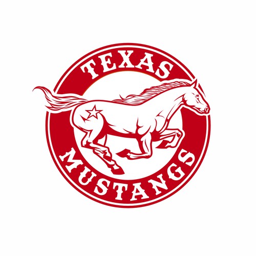 Diseño de Texas Mustangs de indraDICLVX