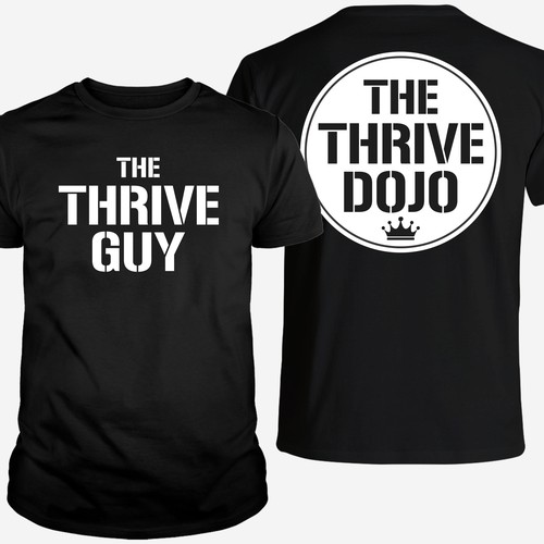 Thrive T shirt brand designs Design by H A N A