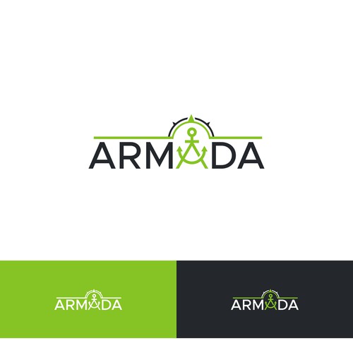 Armada Management Logo Design Design by MisterR