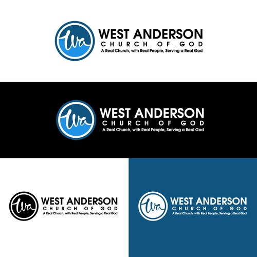 Clean/Modern Logo for our church "West Anderson Church of God" Diseño de nilaArt