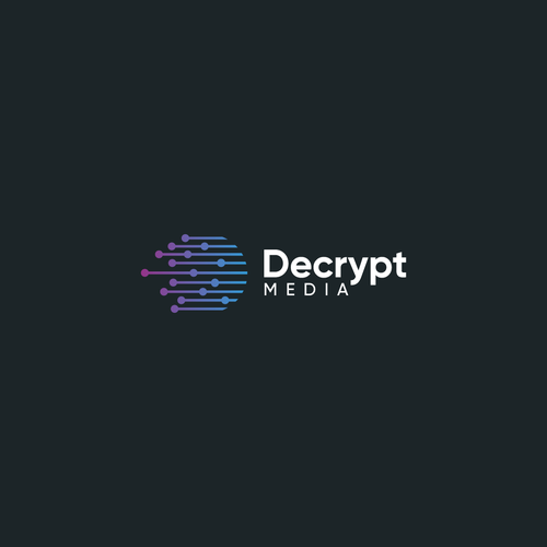 Design a beautiful logo for "Decrypt Media" Design by SOUFIAN⚡