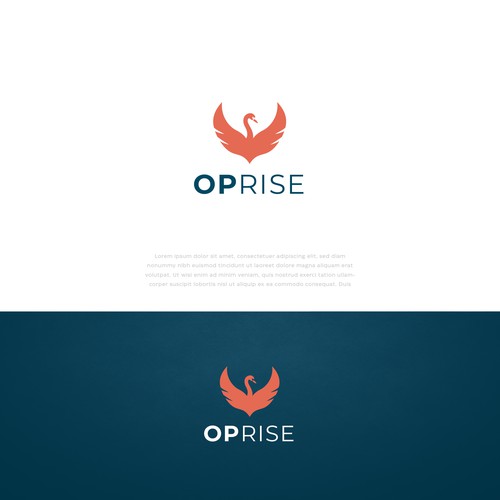 OP Rise Logo! Be inspired, bring your creativity, have some design fun! Design by genesis.design