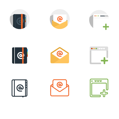 Product category icons for web site, Button or icon contest